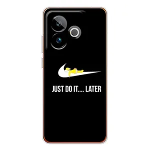 Чехол с Симпсонами для Realme GT 7T (VPrint) (Гомер Later)