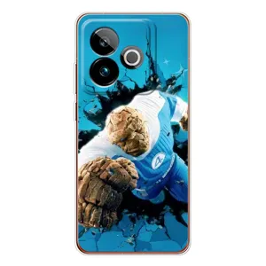 Чехол с принтом Фантастическая четверка для Realme GT 7T (Существо Фантастическая Четверка)