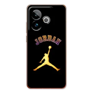 Чохли для Realme GT 7T - з картинкою JORDAN (AlphaPrint) (Jordan Gold)