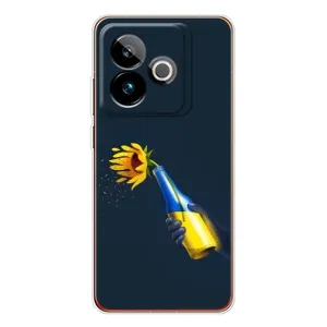 Чехол для Патриота Украины Realme GT 7T - (AlphaPrint) (Коктейль молотова)