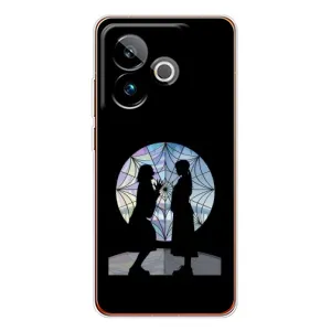 Чехлы Венсдей на Realme GT 7T Уэнсдей (AlphaPrint) (комната Уэнздей)