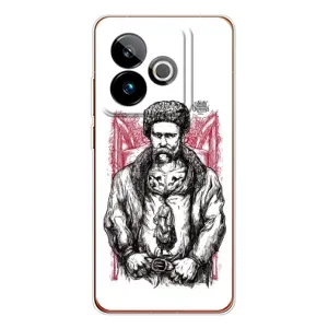 Чехлы для Realme GT 7T с принтом Тараса Шевченко (AlphaPrint) (Козак Шевченко)