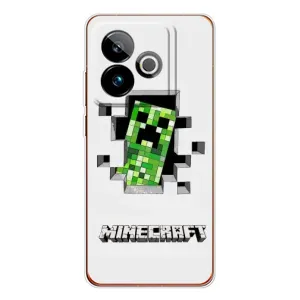 Чохол Майнкрафт на Realme GT 7T (AlphaPrint) Minecraft (кріпер Майнкрафт)