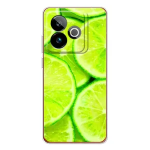 Чохли з фруктами для Realme GT 7T (VPrint) (Лайм)