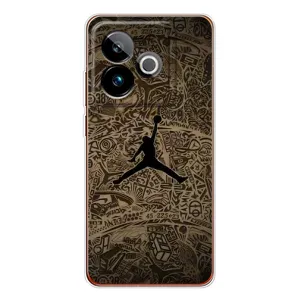 Чохли для Realme GT 7T - з картинкою JORDAN (AlphaPrint) (Logo Jordan)
