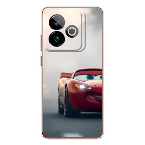 Силиконовый чехол Маквин для Realme GT 7T (Скоростной Маквин)