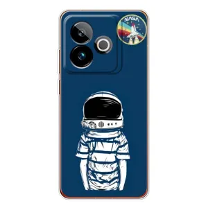 Чохол NASA для Realme GT 7T (AlphaPrint) (Хлопчик в шоломі)