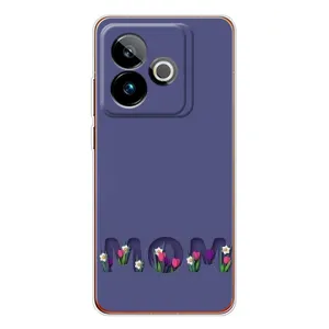 Чохли для мами на Realme GT 7T (Мама в квітах)