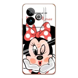 Міккі Маус чохол для Realme GT 7T (AlphaPrint - Мультяшні) (Маус Мінні)