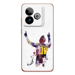 Чехлы Месси для Realme GT 7T (AlphaPrint) (Messi Barca)