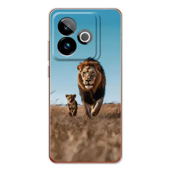 Чехол с принтом «Мусафа и Симба» для Realme GT 7T