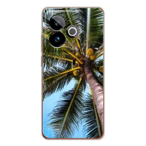 Силіконовий чохол з КАРТИНКАМИ літо для Realme GT 7T (AlphaPrint) (Пальма)