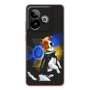 Чохли з картинкою собаки Патрон для Realme GT 7T (AlphaPrint) (Патрон собачка)