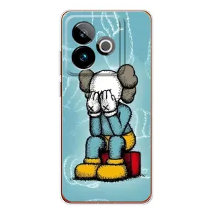 Чохли для Realme GT 7T - Bearbrick Louis Vuitton (PREMIUMPrint) (Плач Bearbrick)