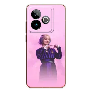Чехол с дизайном Венздей 2 на Realme GT 7T (Яркая Энид Уэнздей)