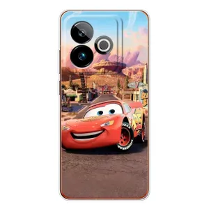 Силиконовый чехол Маквин для Realme GT 7T (Радиаторный Спрингс Маквин)