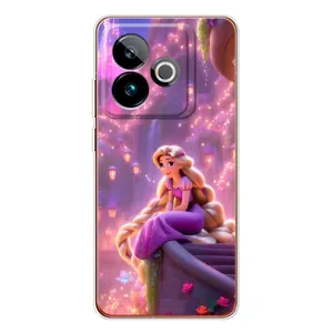 Чехол с принтом «Рапунцель в замке» для Realme GT 7T