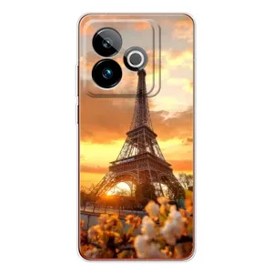 Чохол Ейфелева Вежа Realme GT 7T - (AlphaPrint) (Сонячня вежа)