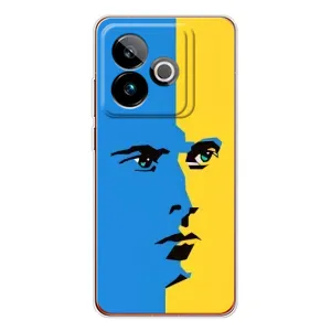 Украинские Чехлы для Realme GT 7T с картинкой УПА (AlphaPrint) (Степан Бандера)