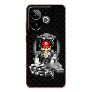 Чохли з крутими принтами для Realme GT 7T - (PREMIUMPrint) (Супер Маріо)