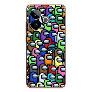 Чехол Амонг Ас для Realme GT 7T (AlphaPrint) (Убит)