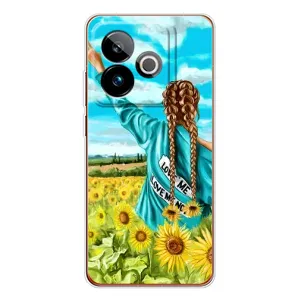 Чехол для Патриота Украины Realme GT 7T - (AlphaPrint) (Украиночка)