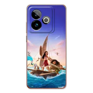 Чехол с мультфильмом Моана Realme GT 7T (Команда Ваяна Мауи)