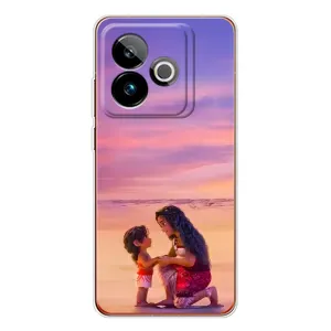 Чехол с мультфильмом Моана Realme GT 7T (Маленькая Ваяна)