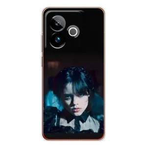 Чехлы Венсдей на Realme GT 7T Уэнсдей (AlphaPrint)