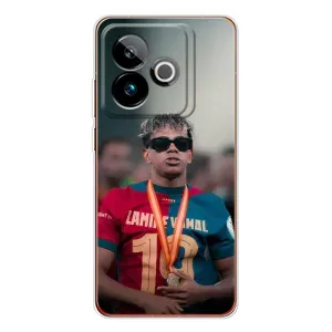Чехол с футболистом Ламин Ямаль Realme GT 7T (Ямаль Барса)