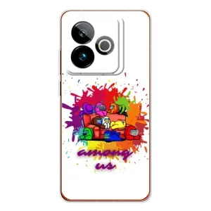 Чехол Амонг Ас для Realme GT 7T (AlphaPrint)