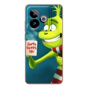 Різдвяні Чохли для Realme GT 7T (VPrint) (Зелений Грінч)