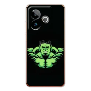 Чохли з героями Марвел Realme GT 7T (VPrint) (Зелений Халк)