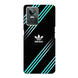 Чехлы Адидас для Realme GT Neo 3 (AlphaPrint) (Адидас с полосами)