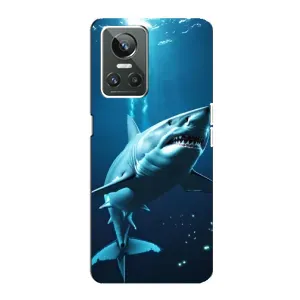 Чохол з картинкою 'Хижаки' для Realme GT Neo 3 (Акула під водою)