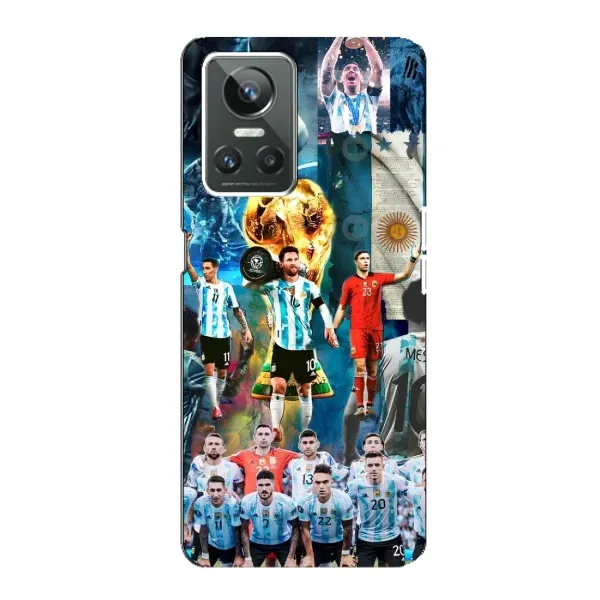 Чехол с принтом «Аргентина Месси» для Realme GT Neo 3