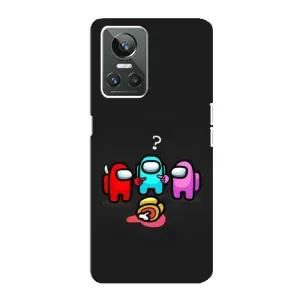 Чехол Амонг Ас для Realme GT Neo 3 (AlphaPrint) (Импостер)