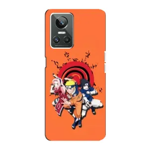 Naruto Anime Чохли для РеалМі ГТ Нео 3 (AlphaPrint) (команда Наруто)