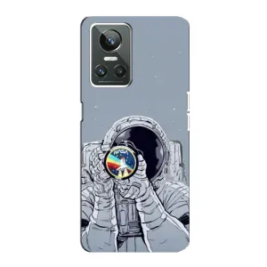 Чохол NASA для Realme GT Neo 3 (AlphaPrint) (Космонавт фото)