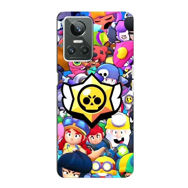 Чохол з принтом «Лого Brawl Stars» для Realme GT Neo 3 Чохол з принтом «Лого Brawl Stars» для Realme GT Neo 3