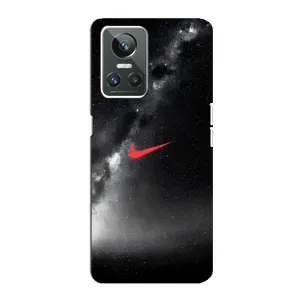 Чохол для Realme GT Neo 3 - з принтом Найк (AlphaPrint) (Найк червоний)