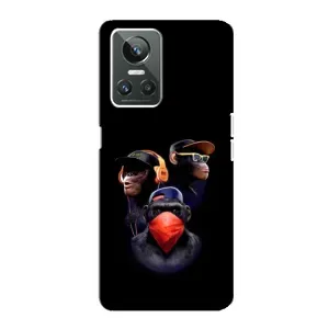 Чохол з Мавпами Realme GT Neo 3 - (AlphaPrint) (Три мавпи)