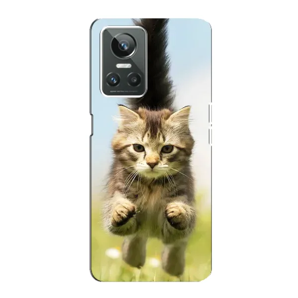Чохол з принтом «Прижок кота» для Realme GT Neo 3 Чохол з принтом «Прижок кота» для Realme GT Neo 3