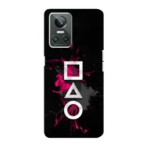 Чохол Гра в кальмара для Realme GT Neo 3 (Символи Гра кальмара)