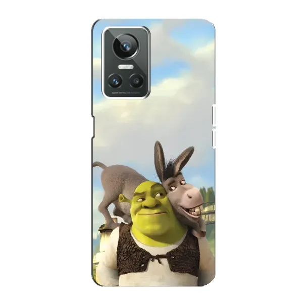 Чехол с принтом «Шрек и Осел» для Realme GT Neo 3
