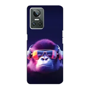 Чохол з Мавпами Realme GT Neo 3 - (AlphaPrint) (Стильна мавпа)