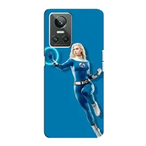 Чохол з принтом Фантастична четвірка для Realme GT Neo 3 (Сью Сторм політ)