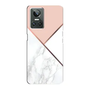 Мраморний чехол на Realme GT Neo 3 (VPrint) (Тройний мрамор)