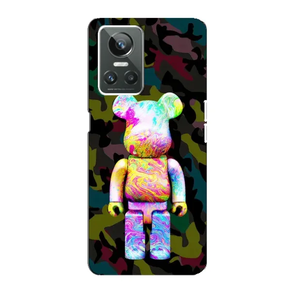 Чохол з принтом «Яскравий Bearbrick» для Realme GT Neo 3
