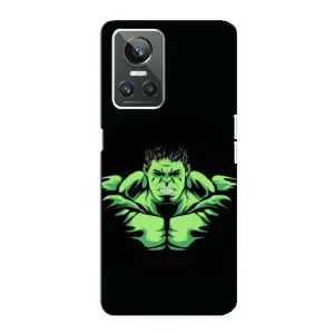 Чохли з героями Марвел Realme GT Neo 3 (VPrint) (Зелений Халк)
